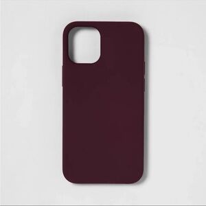NEW in Box Heyday Apple iPhone 12 Mini Silicone
Phone Case - Mulberry 1